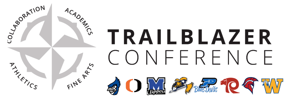 trojan conference with school logos
